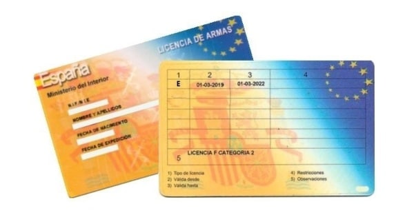 licencia armas e